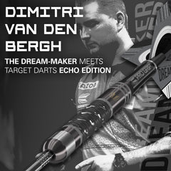 TARGET - Dimitri Van Den Bergh x ECHO Steel Tip Darts - 90% Tungsten - 23g