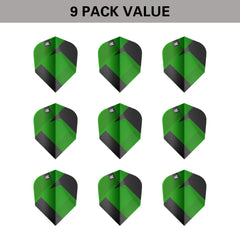 TARGET - Target TAG Green Flights - Multipack - NO6 Size - 100 Micron