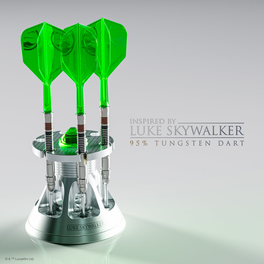 PRE ORDER FOR 11/11/25 - TARGET x STAR WARS -  Luke Skywalker 'The Jedi Knight' Light Sabre 24g - LIMITED EDITION - Steel Tip Swiss Point - 95% Tungsten Darts