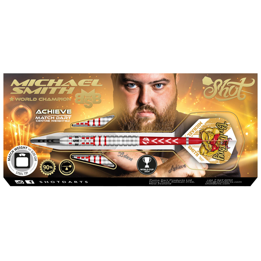 SHOT - Michael Smith World Cup Limited Edition 1000 SETS WORLD WIDE - 24g