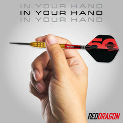 RED DRAGON - 26g Golden Virgin 5 Dart - 95% Tungsten