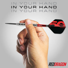 RED DRAGON - 25g Hexoset 3 Dart - 85% Tungsten