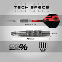 RED DRAGON - 24g Grizzly 2 Dart - 90% Tungsten