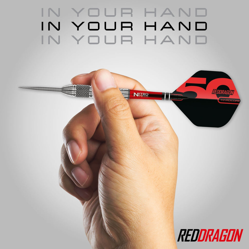 RED DRAGON - 25g Grizzly 4 Dart - 90% Tungsten