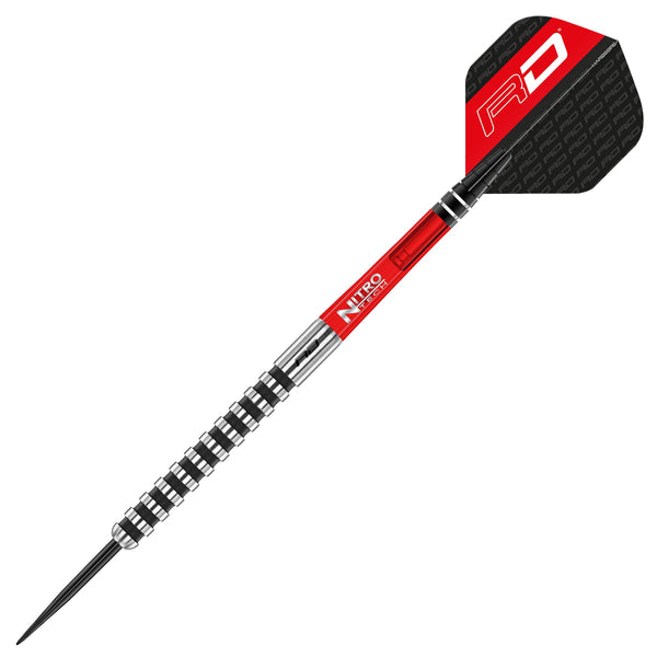 RED DRAGON Javelin Black 26g Tungsten dartset met flights en stelen RED DRAGON Javelin Black 26g Tungsten dartset met flights en stelen