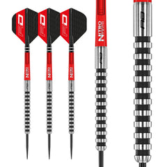 RED DRAGON - Javelin Black Darts - 85% Tungsten - 26g