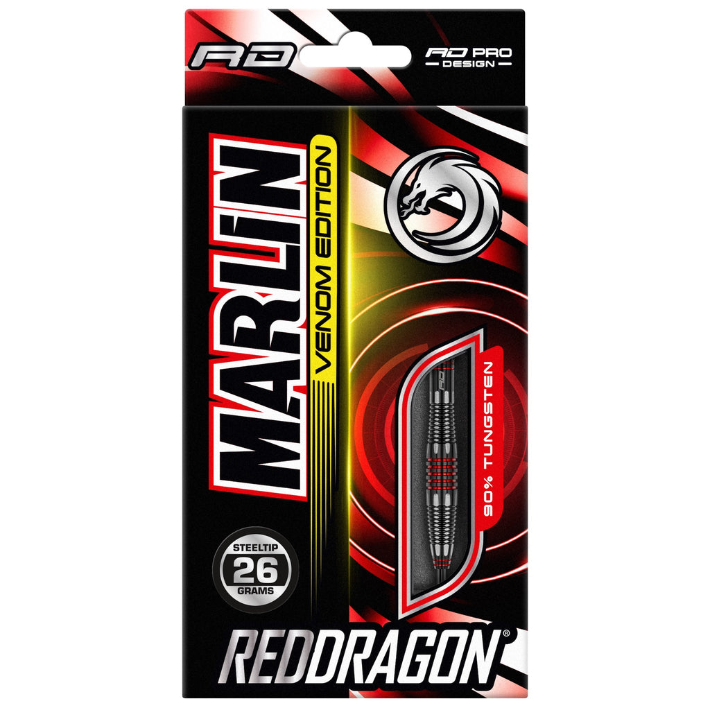 RED DRAGON - Marlin Venom Darts - 90% Tungsten - 26g