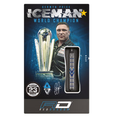 RED DRAGON - Gerwyn Price Iceman Midnight Edition Darts - 90% Tungsten - 23g