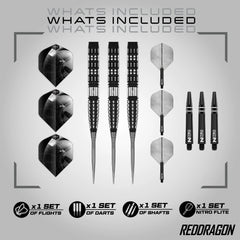 RED DRAGON - RECON TAPERED Darts - 90% Tungsten - 21g