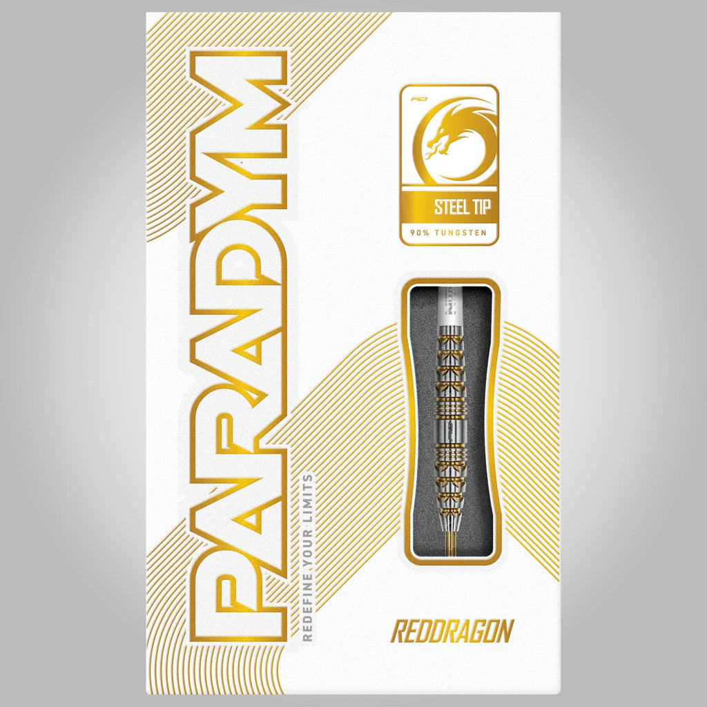 RED DRAGON - 25g PARADYM GOLD Darts - 90% Tungsten