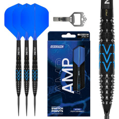 RED DRAGON - 24g Amp Switch Point Darts - 90% Tungsten