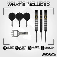 RED DRAGON - 24g Ascend Switch Point Darts - 90% Tungsten