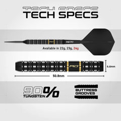 RED DRAGON - 24g Ascend Switch Point Darts - 90% Tungsten