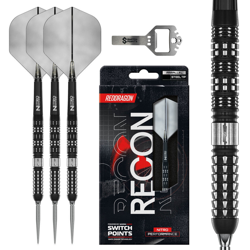 RED DRAGON - 24g Recon Switch Point Darts - 90% Tungsten