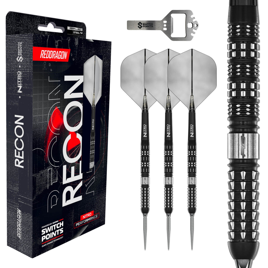 RED DRAGON - 24g Recon Switch Point Darts - 90% Tungsten