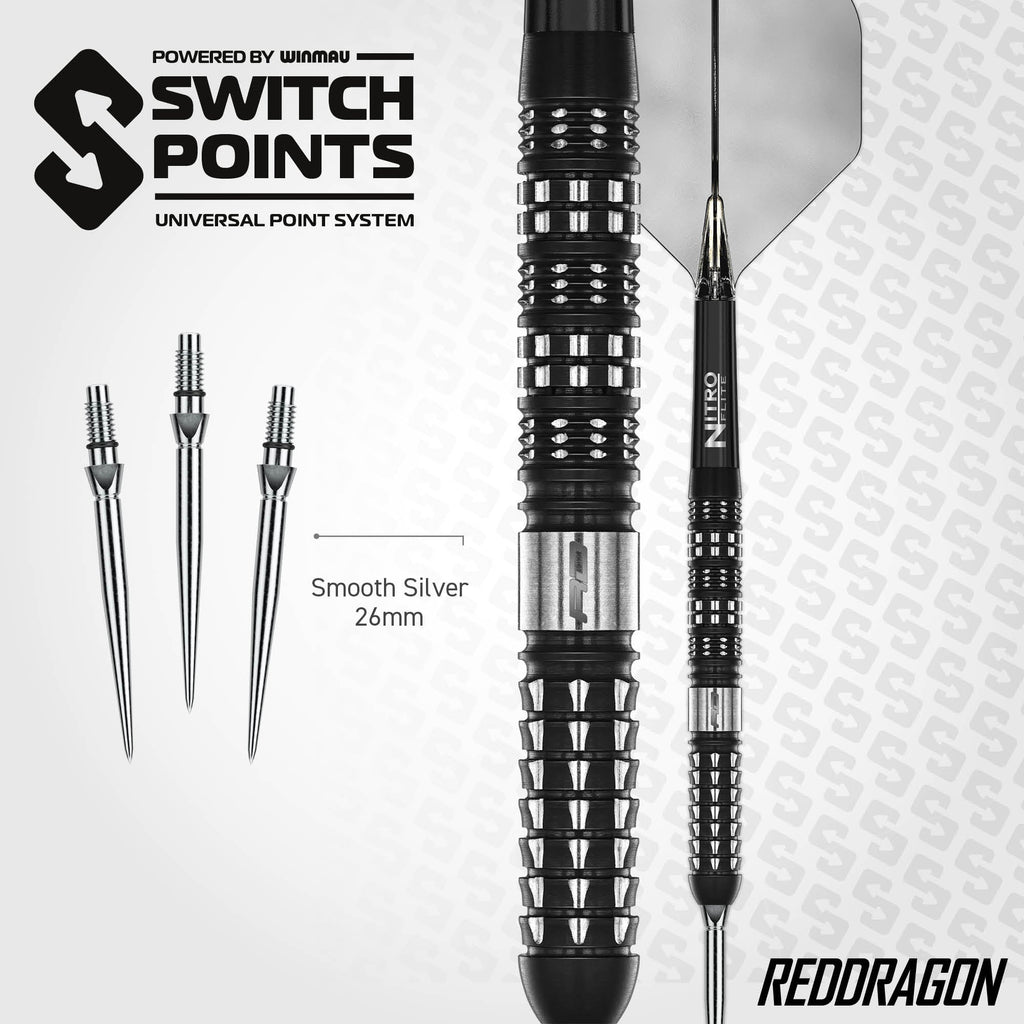 RED DRAGON - 24g Recon Switch Point Darts - 90% Tungsten