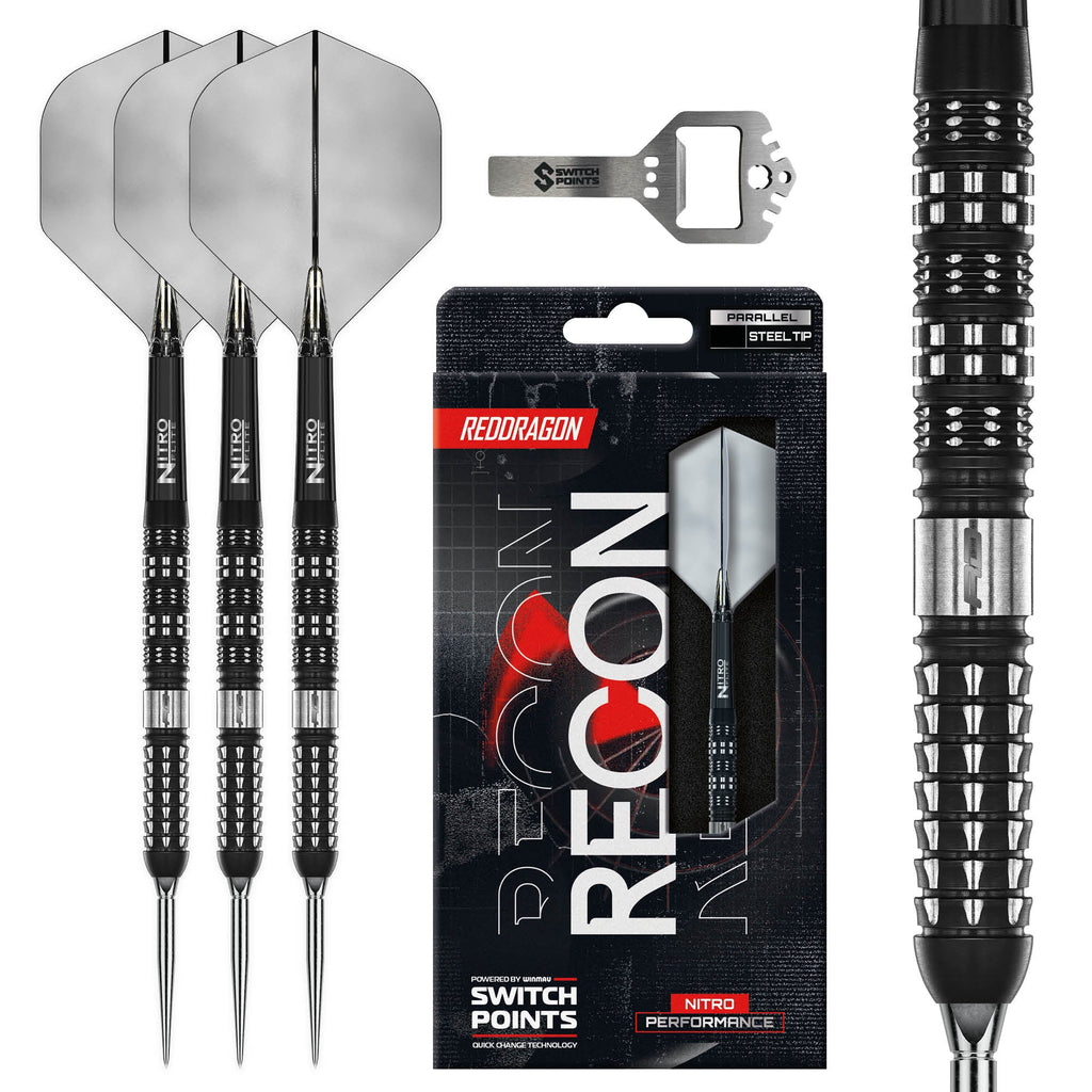 RED DRAGON - 24g Recon Switch Point Darts - 90% Tungsten