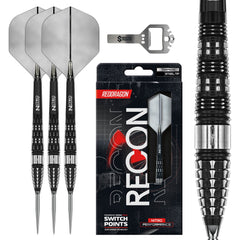 RED DRAGON - 25g Recon Switch Point Darts - 90% Tungsten