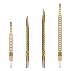 TARGET - RVE Swiss Gold Dart Points 26mm, 30mm, 35mm, 40mm