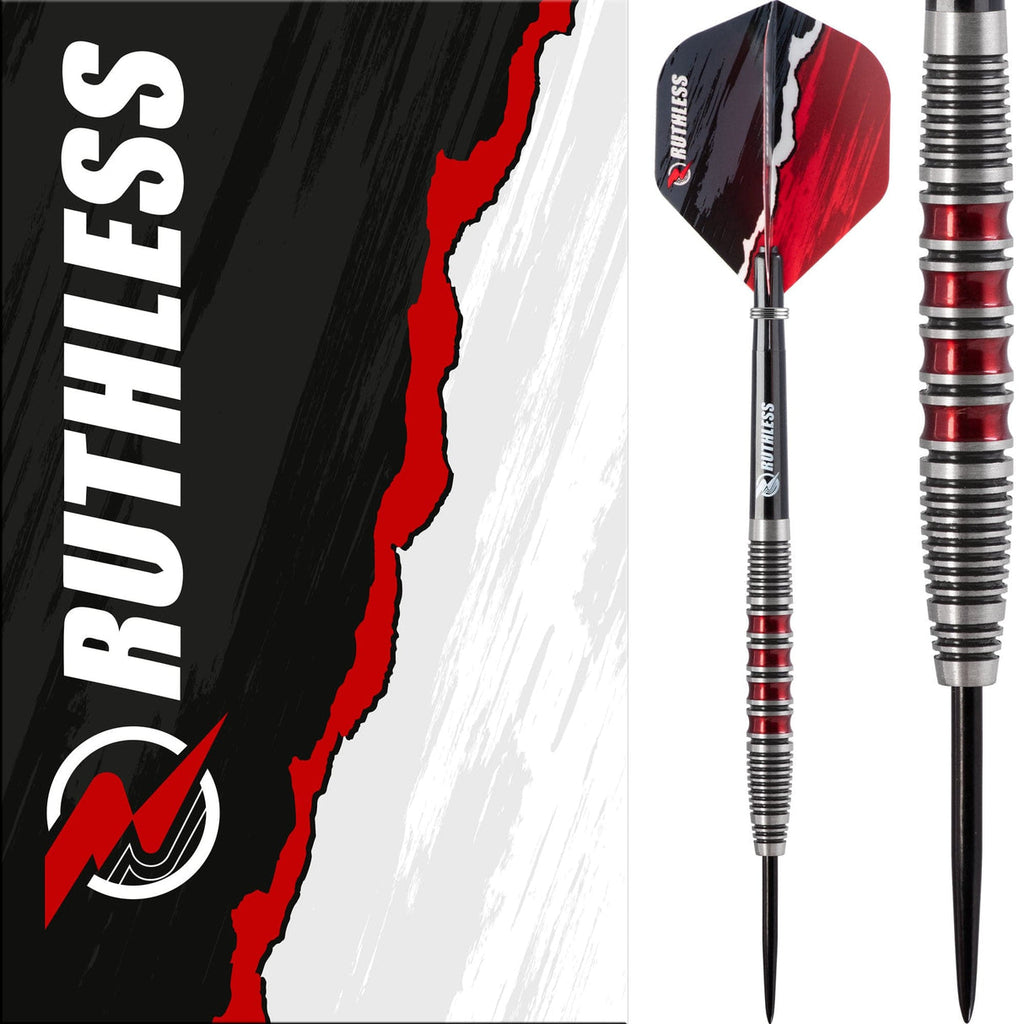 RUTHLESS  - 24g Ruthless Red Falcon Darts - 90% Tungsten