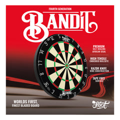 SHOT - BANDIT GENERATION 4 DARTBOARD 2024 - 1st CLASS QUALITY