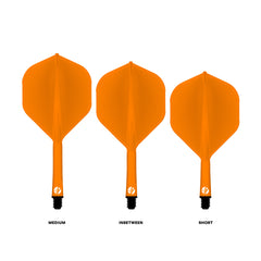 SHOT - FLIGHT DECK - ONE PIECE Dart and Flight System - ORANGE