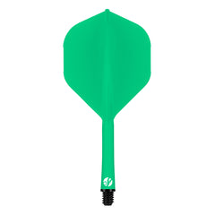 SHOT - FLIGHT DECK - ONE PIECE Dart and Flight System - GREEN