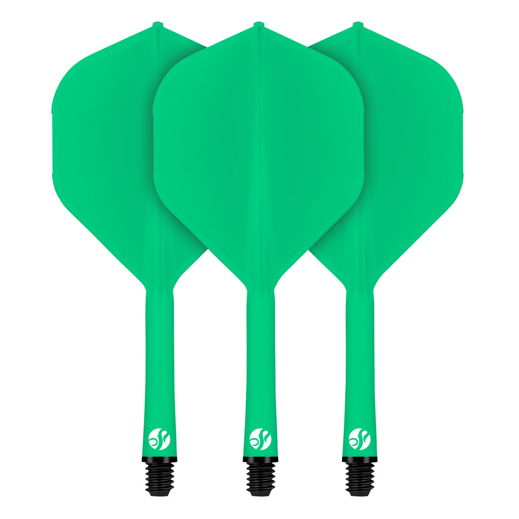 SHOT - FLIGHT DECK - ONE PIECE Dart and Flight System - GREEN