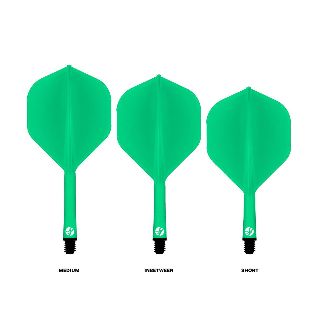 SHOT - FLIGHT DECK - ONE PIECE Dart and Flight System - GREEN