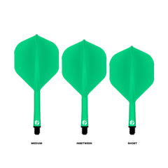 SHOT - FLIGHT DECK - ONE PIECE Dart and Flight System - GREEN