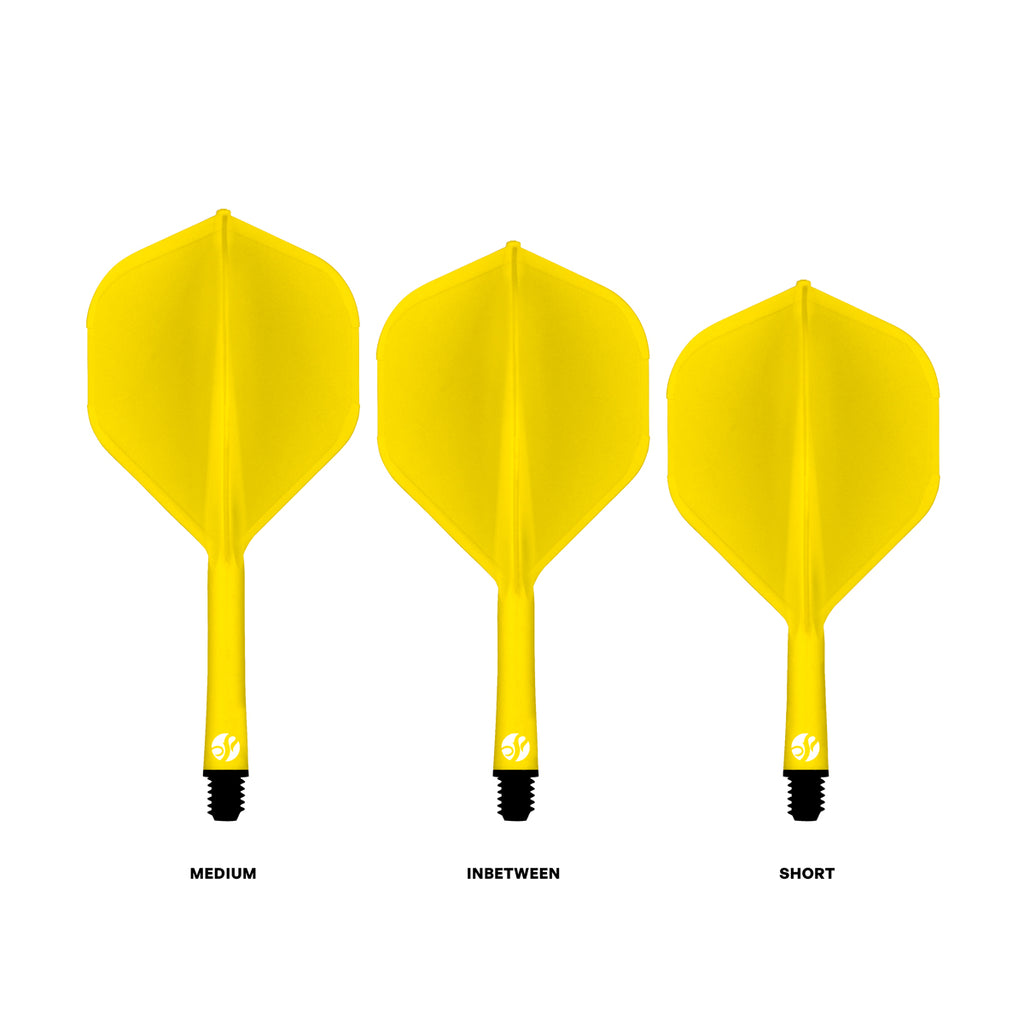 SHOT - FLIGHT DECK - ONE PIECE Dart and Flight System - YELLOW