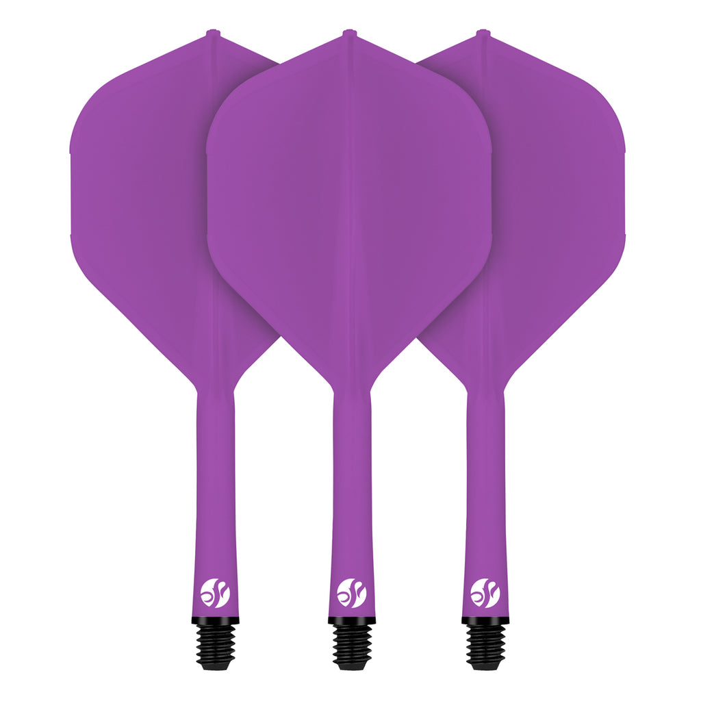 SHOT - FLIGHT DECK - ONE PIECE Dart and Flight System - PURPLE