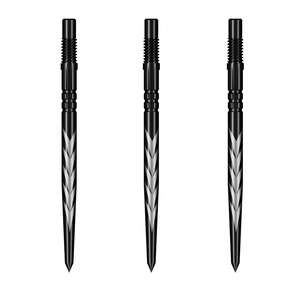 SHOT - MICHAEL SMITH TURBO Threaded Steel Dart Points - 30/40mm