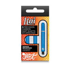 SHOT - Koi CARBON Dart Shafts - Blue