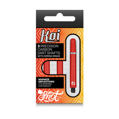 SHOT - Koi CARBON Dart Shafts - Red