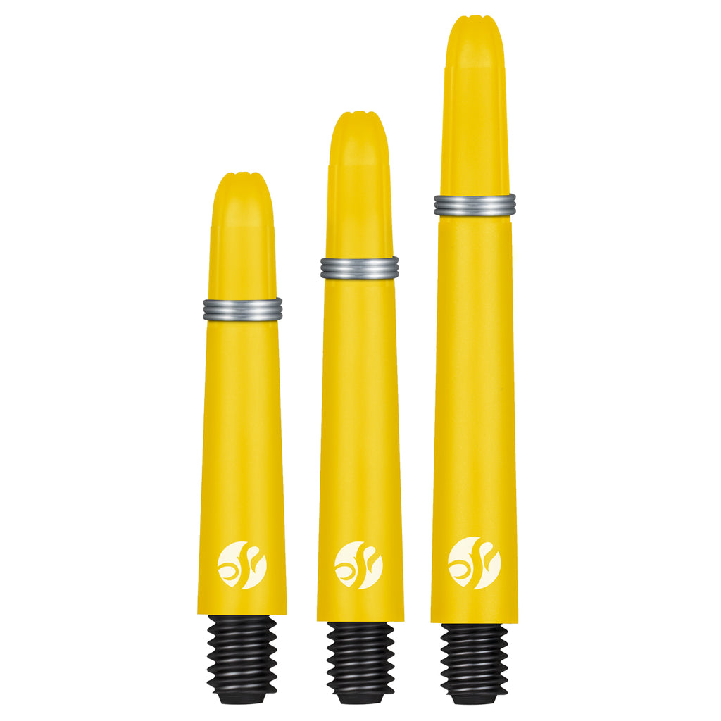 SHOT - Koi CARBON Dart Shafts - Yellow