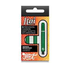 SHOT - Koi CARBON Dart Shafts - Green