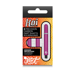 SHOT - Koi CARBON Dart Shafts - Pink