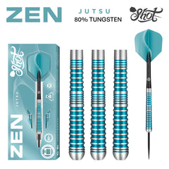 SHOT - Zen Jutsu Gen 2.0 Darts - 80% Tungsten - 25g