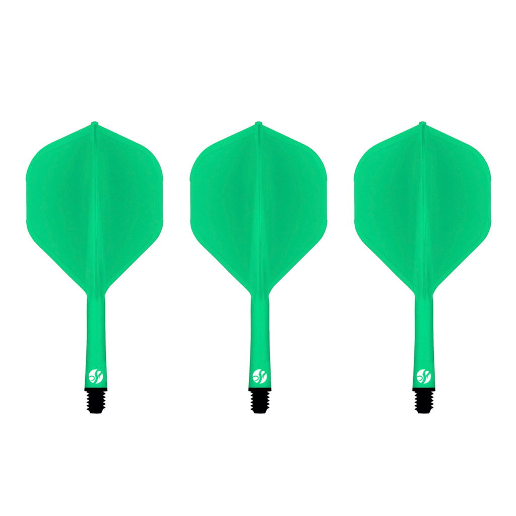 SHOT - FLIGHT DECK - ONE PIECE Dart and Flight System - GREEN