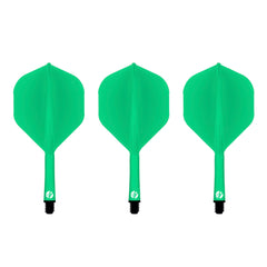 SHOT - FLIGHT DECK - ONE PIECE Dart and Flight System - GREEN