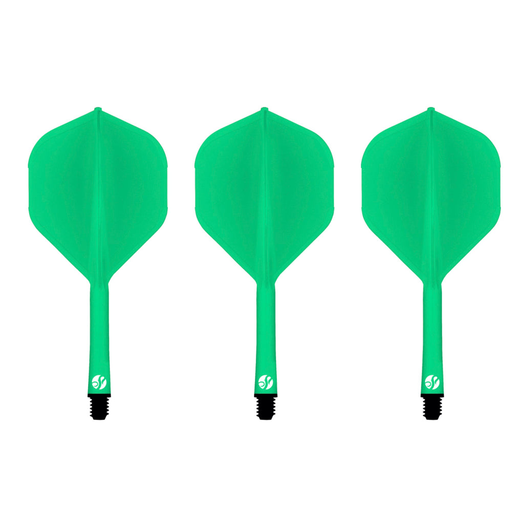 SHOT - FLIGHT DECK - ONE PIECE Dart and Flight System - GREEN