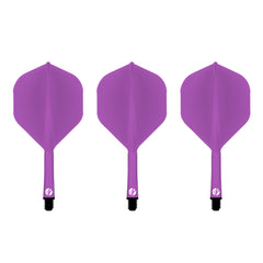 SHOT - FLIGHT DECK - ONE PIECE Dart and Flight System - PURPLE