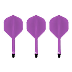 SHOT - FLIGHT DECK - ONE PIECE Dart and Flight System - PURPLE