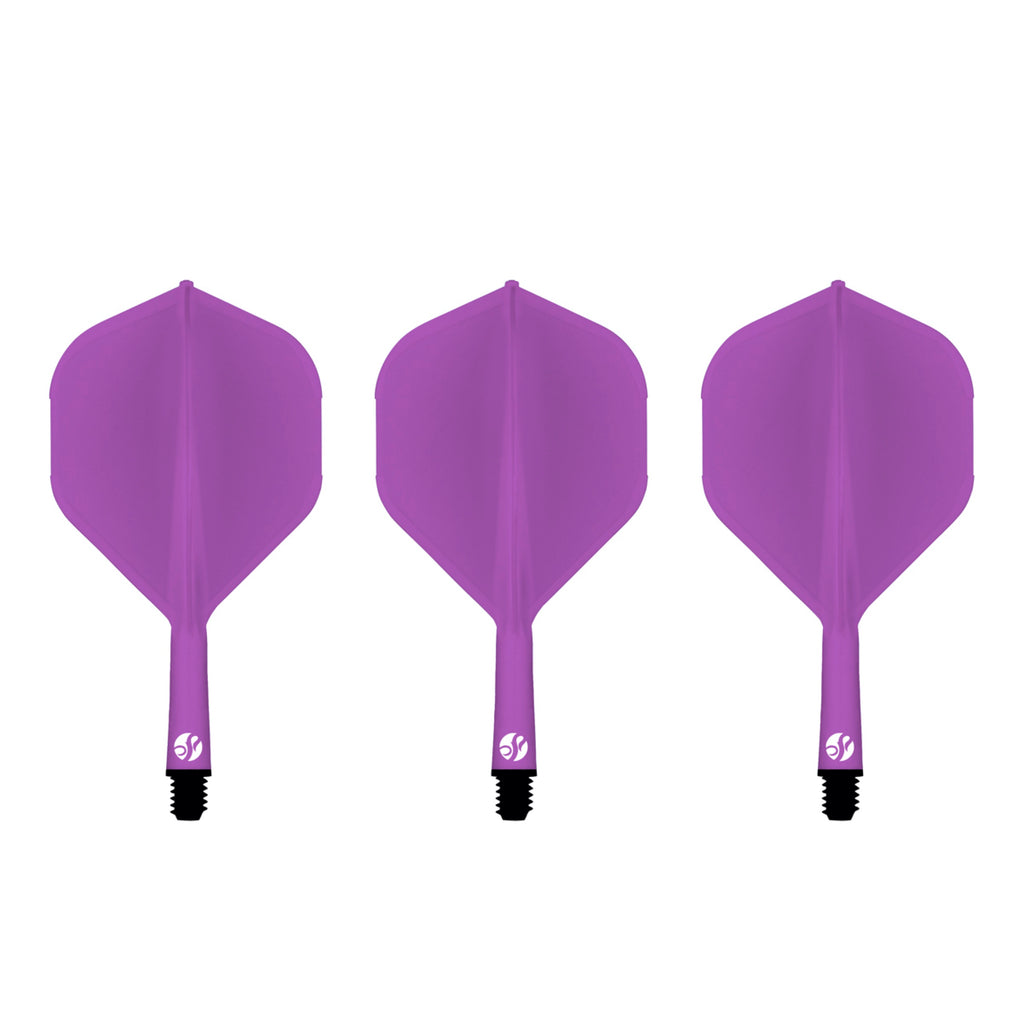 SHOT - FLIGHT DECK - ONE PIECE Dart and Flight System - PURPLE