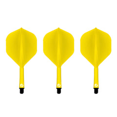 SHOT - FLIGHT DECK - ONE PIECE Dart and Flight System - YELLOW