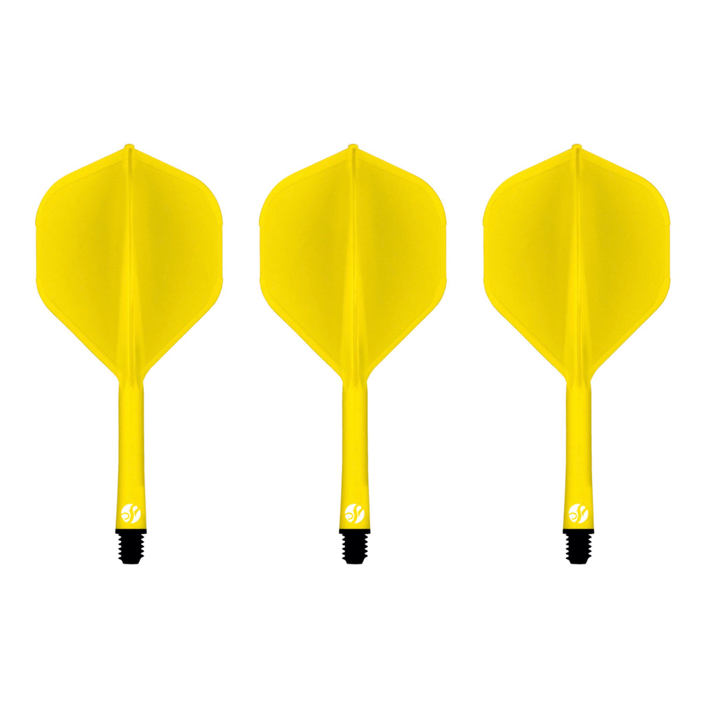 SHOT - FLIGHT DECK - ONE PIECE Dart and Flight System - YELLOW