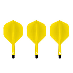 SHOT - FLIGHT DECK - ONE PIECE Dart and Flight System - YELLOW