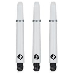 SHOT - Koi CARBON Dart Shafts - White