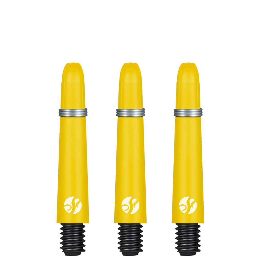 SHOT - Koi CARBON Dart Shafts - Yellow